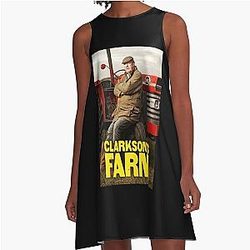 Jeremy Clarkson farmer Perfect Gift A Line Dress