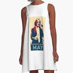 Richard Hammond Top Gear The Grand Tour Jeremy Clarkson Gift For A-Line Dress
