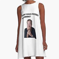 Richard Hammond Top Gear The Grand Tour Jeremy Clarkson Gifts for Everyone A Line Dress
