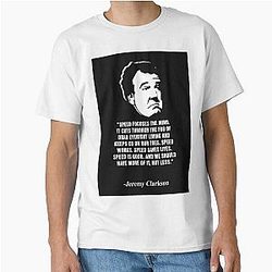 Jeremy Clarkson Quote Portrait Classic T-Shirt