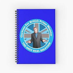 Jeremy Clarkeson Spiral Notebook