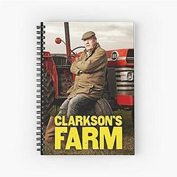 Jeremy Clarkson Farmer's Perfect Gift Spiral Notebook