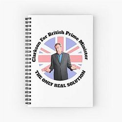 Jeremy Clarkson T Shirt Spiral Notebook