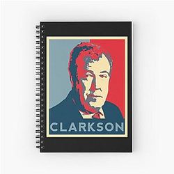 Jeremy Clarkson Spiral Notebook
