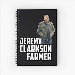 Jeremy Clarkson Farmer's Spiral Notebook