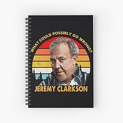 Jeremy Clarkson Farmer Spiral Notebook