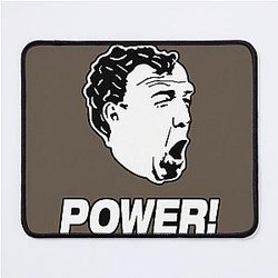 Jeremy Clarkson Power Face Mouse Pad