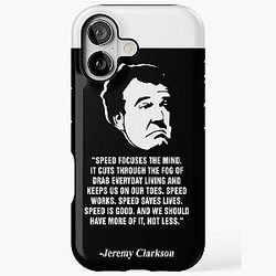 Jeremy Clarkson portrait iPhone case