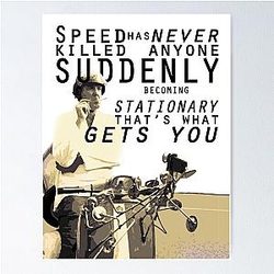 Speed of Never - Jeremy Clarkson Poster