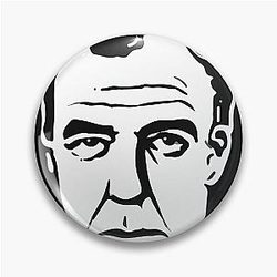 Jeremy Clarkson's Cartoon Design Pin