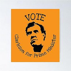 Jeremy Clarkson British Prime Minister t shirt