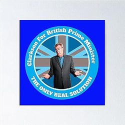 Jeremy Clarkson shirt Vote Jeremy Clarkeson Poster