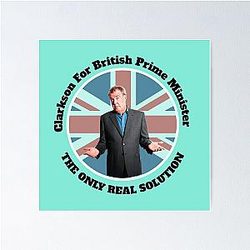 Jeremy Clarkson t-shirt Poster