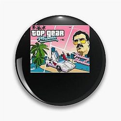 Jeremy Clarkson GTA Merchandise Pin