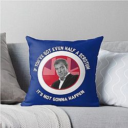 Jeremy Clarkson Prime Minister Clarkson For King Throw Pillow