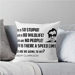 Jeremy Clarkson Quote Throw Pillow