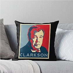 Jeremy Clarkson Throw Pillow