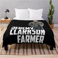 Jeremy Clarkson Farmer's Throw Blanket
