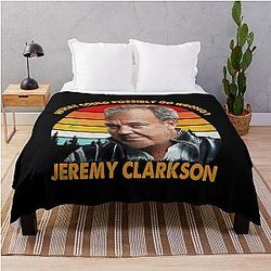 Jeremy Clarkson Farmer  Throw Blanket
