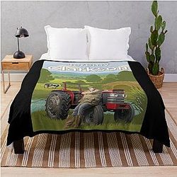 Jeremy Clarkson Farmer Throw Blanket