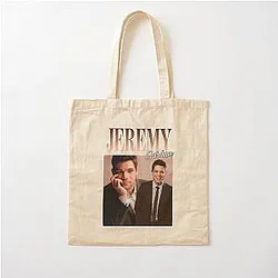 Women Jeremy Jordan Cotton Tote Bag