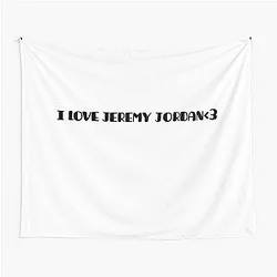 I Love Jeremy Jordan Tapestry