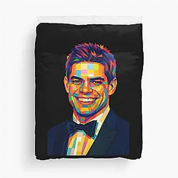 Pop Art Jeremy Jordan Duvet Cover