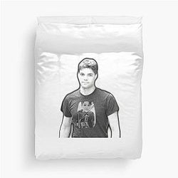 Jeremy Jordan Fangirl Duvet Cover