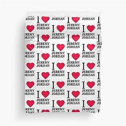 I love Jeremy Jordan Duvet Cover