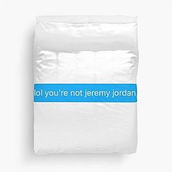 Jeremy Jordan Duvet Cover