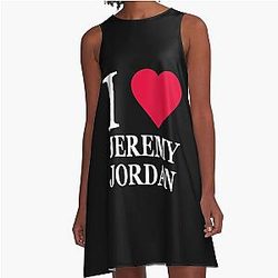I love Jeremy Jordan A-Line Dress