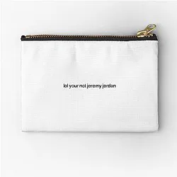 Justin Jordan Zipper Pouch