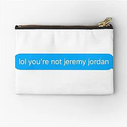 Jeremy Jordan Zipper Pouch