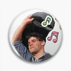 Jeremy Jordan Newsies Sticker Pin