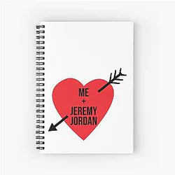 Me and Jeremy Jordan Notebook