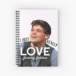 I just love Jeremy Jordan Notebook