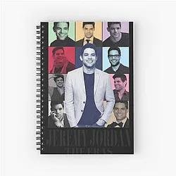 Jeremy Jordan Spiral Notebook
