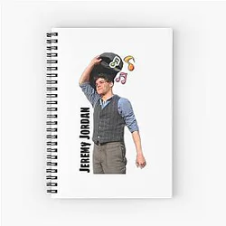 Jeremy Jordan Newsies Spiral Notebook