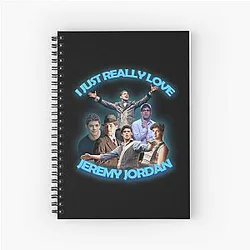I Just Love Jeremy Jordan Spiral Notebook