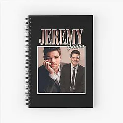 Women Jeremy Jordan Retro Spiral Notebook