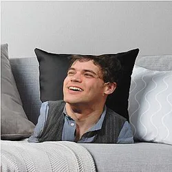 Jeremy Jordan Newsies Throw Pillow