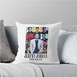 Jeremy Jordan Eras Throw Pillow