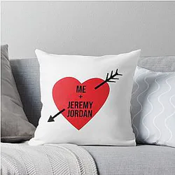 Me Jeremy Jordan Throw Pillow
