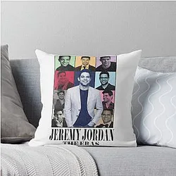 Jeremy Jordan Eras Throw Pillow