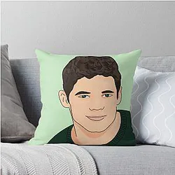 Jeremy Jordan Throw Pillow