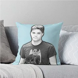Jeremy Jordan Fangirl Throw Pillow