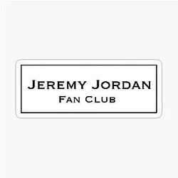 Jeremy Jordan Fan Club Stickers