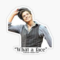 Jeremy Jordan Newsies What a Face Sticker