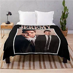 Women Jeremy Jordan Retro Vintage Throw Blanket