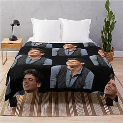 Jeremy Jordan Newsies Throw Blanket